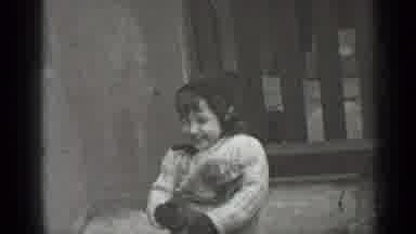 New York (1947): The Little Kid Is Outside Having Fun With His Dog