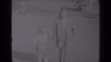 New York (1947): Two Girls Holding Hands While Jogging At The Same Time And