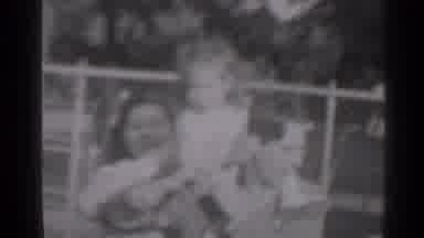 New York (1947): Kid Is Taking Bath With Hose