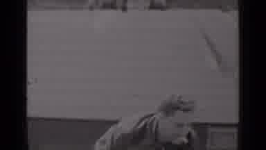 New York (1947): Black Motion Picture Family kids Playground Swinging Quality Time