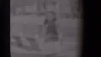 New York (1947): Grainy Footage Of A Young Girl Playing In A Park
