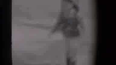 New York (1947): Black And White Film Of Girl