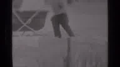 New York (1947): Young Kid Pushing His Sister/Brother Across The Road In A Baby