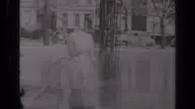 New York (1947): Cute Boy Care Of His Sister And Taking Ride At Park