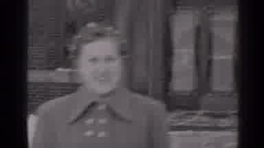 New York (1947): Kids Are Running In The Snow In The Town And Then Pans To The