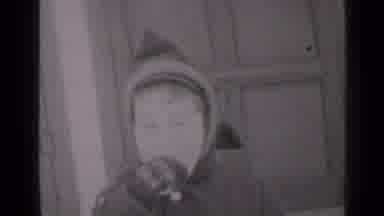New York (1947): A Boy Wanting To Go Outside On A Cold Winter's Day