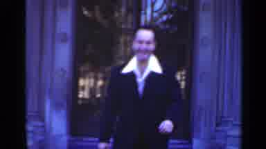 New York (1947): A Well-Dressed Man Walks Out Of A Building And A Well-Dressed