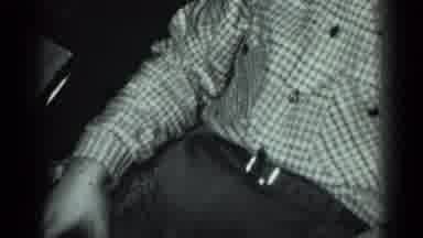 New York (1950): A Black And White Video Of A Man Sitting In A Chair Talking And A