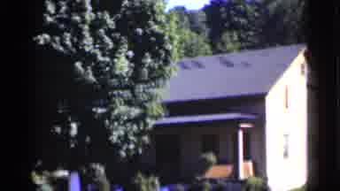 New York (1951): View Of A House On A Plot Of Land With Tree In The Background