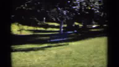 New York (1951): Recording Of A Big House Set Next To A Beautiful Waterfall