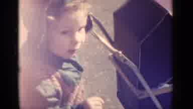 New York (1951): A Girl Is Swimming Towards The Camera Through The Water