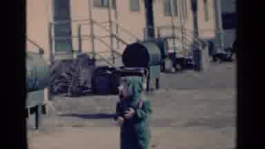 New York (1951): Old Video Clips Of Little Boy Smiling Near Home Town