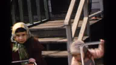 New York (1951): Vintage Video Of Two Little Girls Preparing To Take Their
