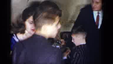 New York (1954): A Large Group Of People Attending A House Function In Formal Wear