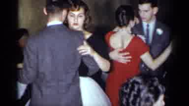 New York (1954): The Man Is Dancing With His Significant Other At A Party