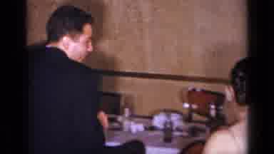 New York (1954): Bride And Groom Dancing With Each Other In Wedding As People