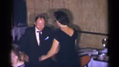 New York (1954): Men And Women Dancing In Dresses And Suits And Ties In A Room