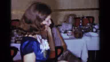 New York (1954): Dancing To Music In Pretty Dresses And Fancy Clothes Celebrating