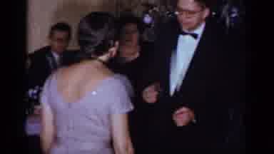 New York (1954): Mm And Dad Getting Ready To Dance On The Floor At The Holiday