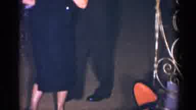 New York (1954): Child Climbs And Looks Back Then Dark Haired Girl Starts Her