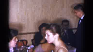 New York (1954): Two Young Women Are Dancing With Each Other At A Wedding
