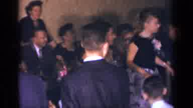 New York (1954): Several Couples Dancing With Each Other At A Wedding