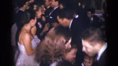 New York (1954): People Dancing Together In A Wedding Having Fun