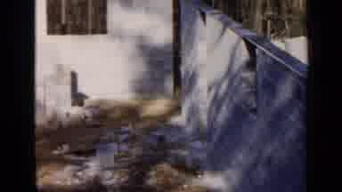 Birmingham Alabama (1957): Men Working In Backyard On A Stone Wall Project