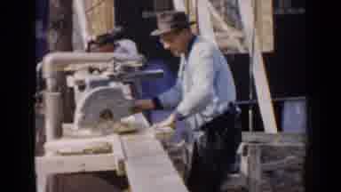 Birmingham Alabama (1957): Roof Building Construction