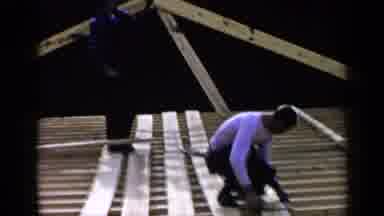 Birmingham Alabama (1957): Creating A Roof On A House