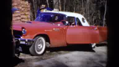 Birmingham Alabama (1957): A Man With Glasses Gets In Behind The Wheel Of A