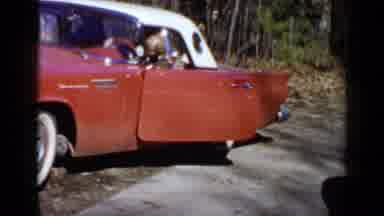 Birmingham Alabama (1957): Grandpa Getting In The Car To Go On Long Drive Home
