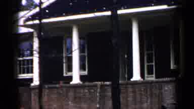 Birmingham Alabama (1957): Men On A Latter Laying Brick And Doing Construction On