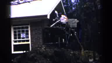 Birmingham Alabama (1957): Building A House Porch