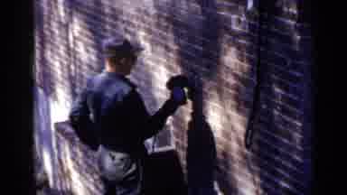 Birmingham Alabama (1957): Cleaning And Sanding Bricks