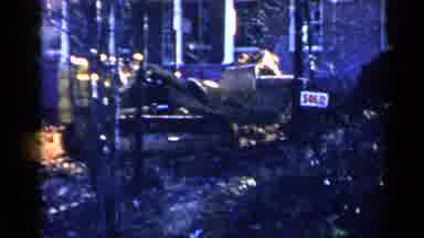 Birmingham Alabama (1957): Man Operating Bulldozer In The A Wooded Area Removing