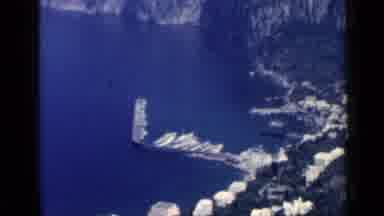 Rome Italy (1960): Ships Sailing And Docking Near A Gulf Coast Village