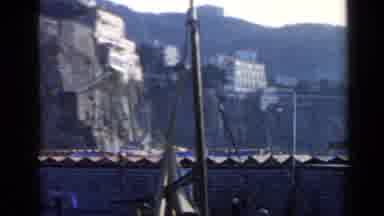 Rome Italy (1960): Historic Buildings Close To Boats Huge Factories In Surrounding