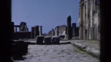 Rome Italy (1960): Friends Are Roaming Around The Algerian Roman Ruins