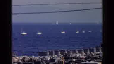 Rome Italy (1960): View Of Bay With Sailboats On Racing Day That Makes A Beautiful