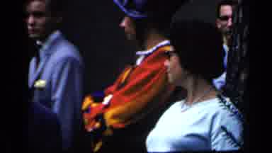 Rome Italy (1960): Young Boy And Girl Swimming And Diving Into The Clear Waters Of