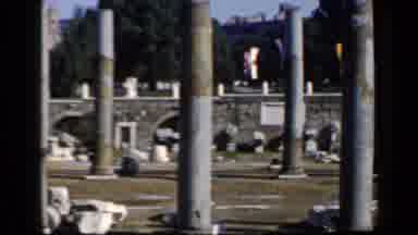 Rome Italy (1960): Historic Rusted Falling Apart Art Created To Outlast Many Wars