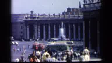 Vatican Italy (1960): Filming Of A Landmark Building