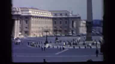 Vatican Italy (1960): Vatican City Central Square