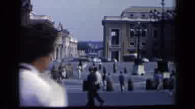 Vatican Italy (1960): City Life Showing Multiple People And Architecture As Well