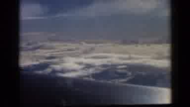 Vatican Italy (1960): Airplane Flying Low Near A Pasture Or Green Plantation
