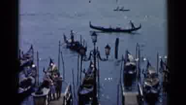 Venice Italy (1960): What A Beautiful Day To Enjoy Some Breakfast By The Water