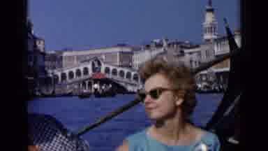 Venice Italy (1960): View From A Punt In France