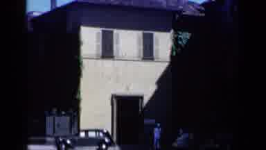 Venice Italy (1960): Vintage Style Video Showing Water Possibly A Lake Houses And