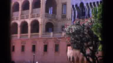 Venice Italy (1960): Camera Captures The Details Of The Large Brown Brick